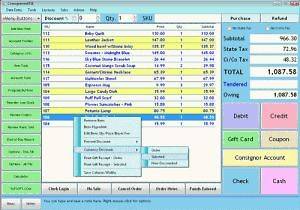 Consignment Till Consign Store Software
