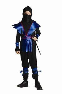 Ninja Master   Blue Armour Child Small Costume