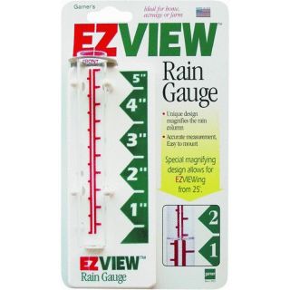 EZ VIEW RAIN GAUGE rain gage ez view gauge guage NEW