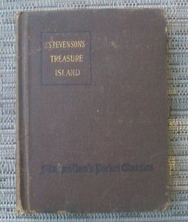 1916 Stevensons Treasure Island MacMillans Pocket Classic Book