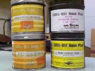  Son Ink    CML Oil Base Plus    Pantone colors    4 cans   1 lb each