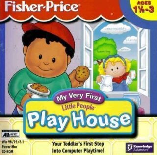 My Very First Little People Play House PC & MAC Game Fisher Price 