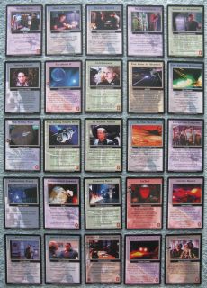 Babylon 5 CCG The Shadows Rare Cards Part 4/4 (St   Z)