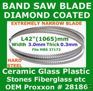 PROXXON 28186 DIAMOND BANDSAW BLADE GLASS STONE CERAMIC