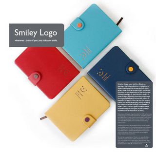 New Smiley Diary Journal Planner Organizers 2013 year +Sticker/Sky 
