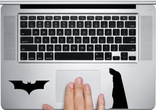 Batman Decal   Batman Dark Knight MacBook trackpad/laptop/car/window 