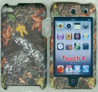   leaf realtree Hard Cover Case Skin rubberized iPod Touch 4 4G 4TH Gen