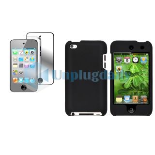   Case Skin Cover+MIRROR FILM For Apple IPOD TOUCH 4 4G 4th G GEN 32GB