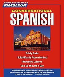 Pimsleur Learn/Speak SPANISH Language Level 1 CDs NEW