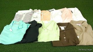     Lija Short Sleeve Polo Golf Shirt Ladies Sizes S M L   MSRP $69 i