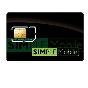 BRAND NEW SIMPLE MOBILE PREPAID GSM SIM CARD NO CONTRACT