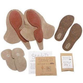 Simple Shoes DIY Make Your Own Moccasin Stitch It KIT Womens 4 5 6 NEW 