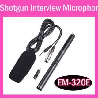   Shotgun Interview Condenser Uni Directiona​l System Microphone Mic