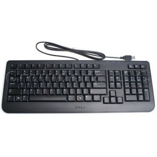 Dell Keyboard KB2521 Black USB Connected Low Profile 6.1 Ounce NEW