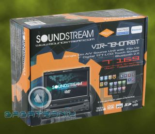 SOUNDSTREAM VIR 7840NRBT 7SCREEN DVD/CD/ RECEIVER