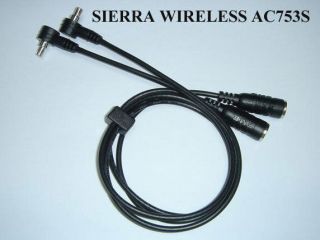 Sierra Wireless Aircard 753S external antenna adapter cable FME Male 