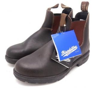 JCREW Leather Blundstone 500 Boots $145 9.5 stout brown
