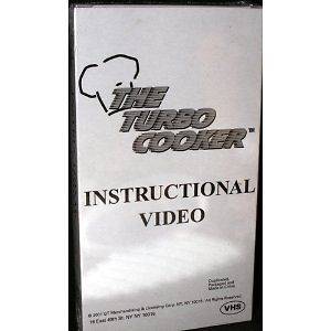 Turbo Cooker Instructional Video VHS + gifts