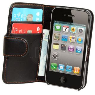 leather iphone wallet case in Cases, Covers & Skins