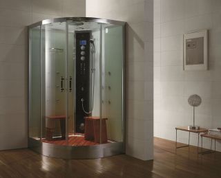 Eagle Bath Steam Shower Enclosure (3KW generator) with cleaning 