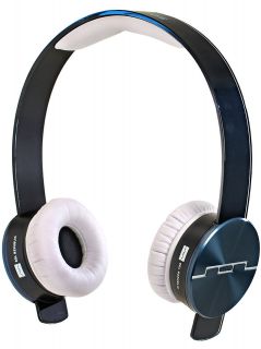 SOL REPUBLIC Tracks Ultra On Ear V12 Headphones w/ Remote & Mic   Blue 