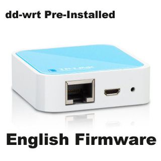 TP Link ENGLISH FIRMWARE TL WR703N Mini Portable Wireless Router DD 