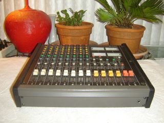 Tascam M 208, 8 Channel Analog Mixer, Vintage, Broadcast Quality 