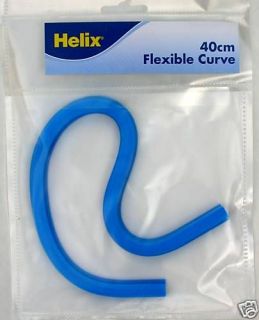 NEW Helix 40cm flexible curve / flexicurve ruler rule