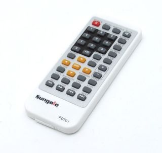 SUNGALE PD701 DVD Player Remote Control