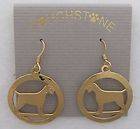 Wirehaired Pointing Griffon Jewelry Dangle Earrings by Touchstone