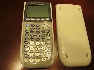 Texas Instruments 84 Plus Silver Edition Graphic Calculator w/cover TI 