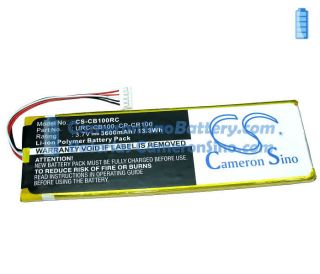 Battery for Sonos CB100 CR100 Controller 3600 mAh Remote Control CP 