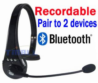 New Bluetooth Recordable headset Headphone for Trucker