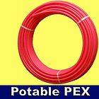RED 1/2 x 1000 ft PEX Potable Water Tubing Pipe Tube