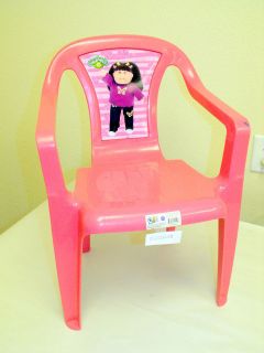 Cabbage Patch Kids Child Chair Pink Plastic 0212G28