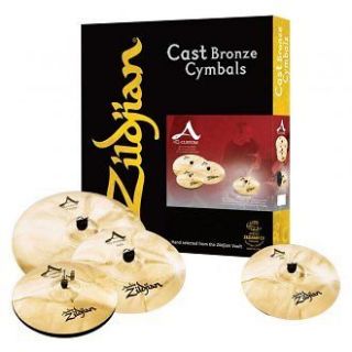 ZIldjian A Custom Cymbal Pack Set with Free 18 Crash Cymbal A20579 11