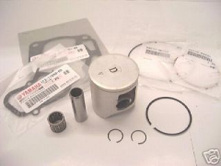 New Yamaha Top End Piston Kit for YZ125 OEM 2005 2012