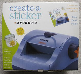 NEW XYRON 500 CREATE A STICK​ER   Includes 5x18 permanent adhesive 