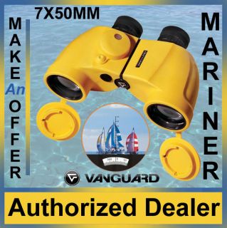 VANGUARD MARINER 7X50 MARINE BINOCULARS WITH COMPASS/RF