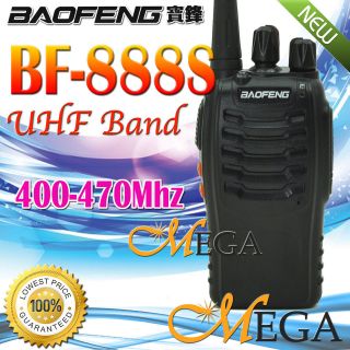 BAOFENG BF 888S UHF 400 470Mhz Radio + earpiece