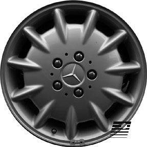 Refinished Mercedes E320 2000 2003 16 inch Wheel, Rim