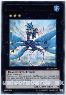 GENF EN039 Number 17 Leviathan Dragon Ultra Rare Mint YuGiOh Card