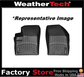 WeatherTech® Floor Mats FloorLiner   Fiat 500   2011 2012   Black 