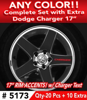 2010 dodge charger accessories in Decals, Emblems, & Detailing