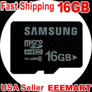 Samsung 16GB Class 2 MicroSD Micro SD MicroSDHC TF Flash Memory Card 