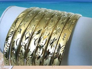  Bracelet Silver Queen Sized GOLD PLATED SEMANARIO BANGLESQUEEN XL