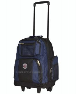   Rolling Wheeled Backpack Book Bag School Backpack CarryOn handle