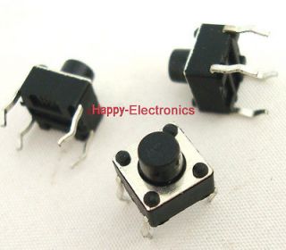 1000PCS 6x6x8mm Tactile Push Button Switch Momentary Tact