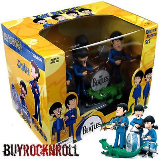 2004 McFarlane The Beatles Cartoon Figures Stage Boxed Set (Lennon 