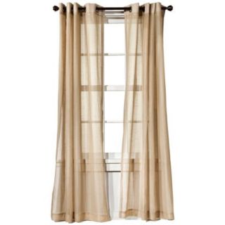 Plain Sheer Grommet Panels 60 x 84 By Regal Home Collections Inc.